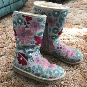 Ugg Embroidered Boots